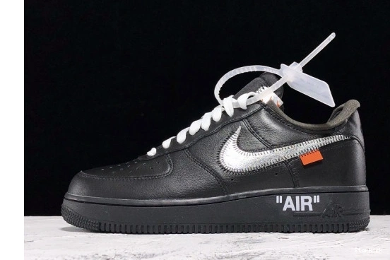 Nike '07 Low Off-White Air   1 MoMA Force  AV5210-001 0708